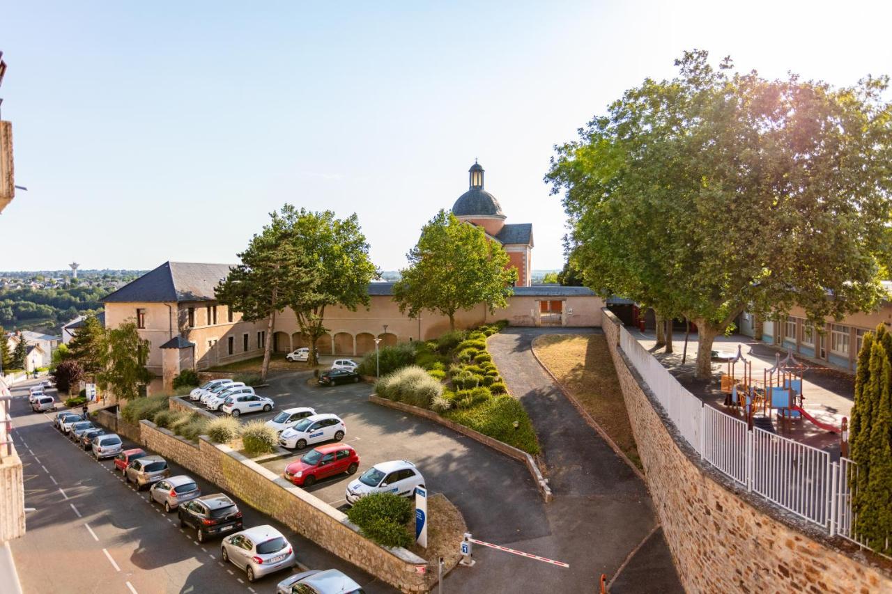 Cocon avec terrasse et garage proche musée Soulages Rodez Exterior foto