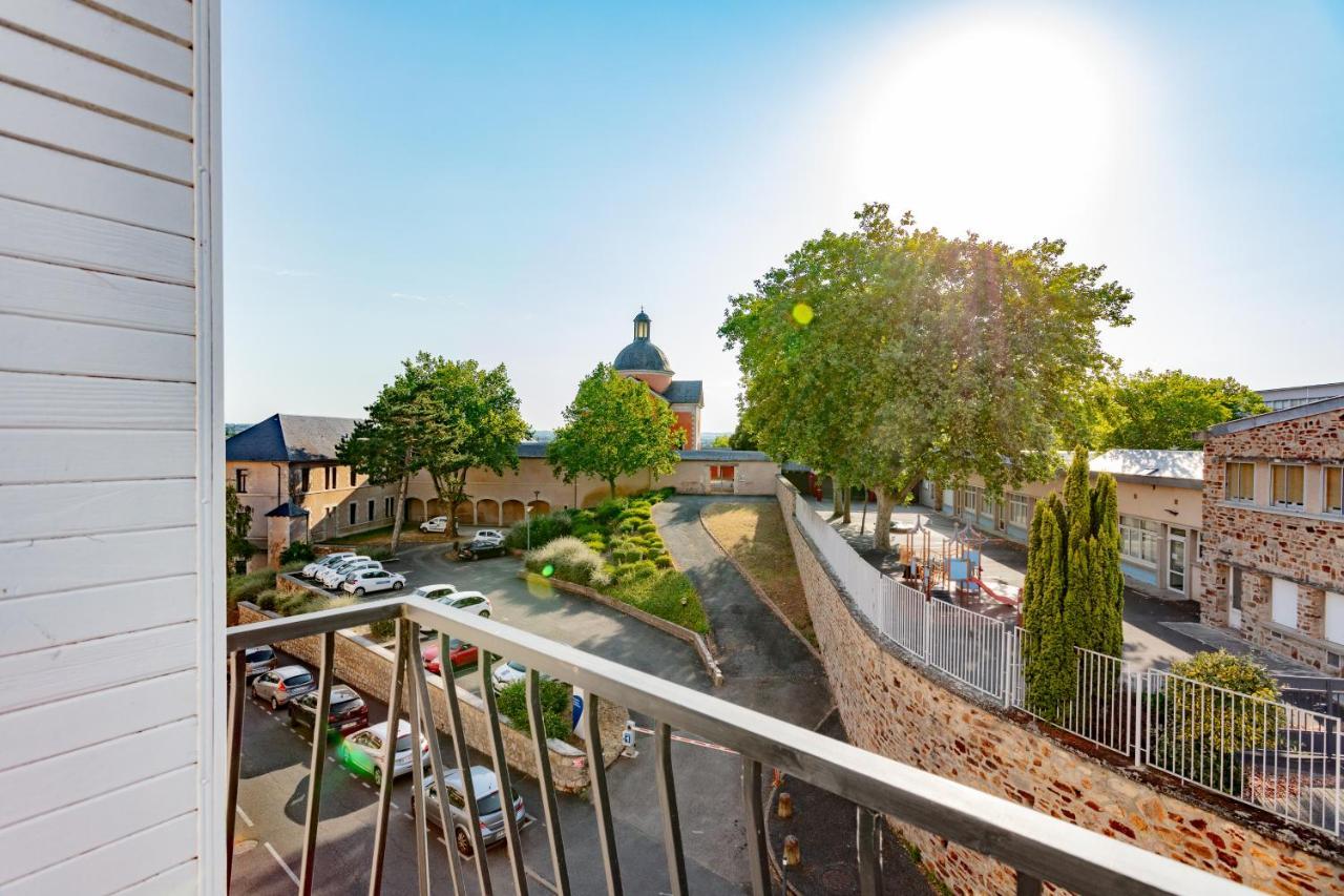 Cocon avec terrasse et garage proche musée Soulages Rodez Exterior foto