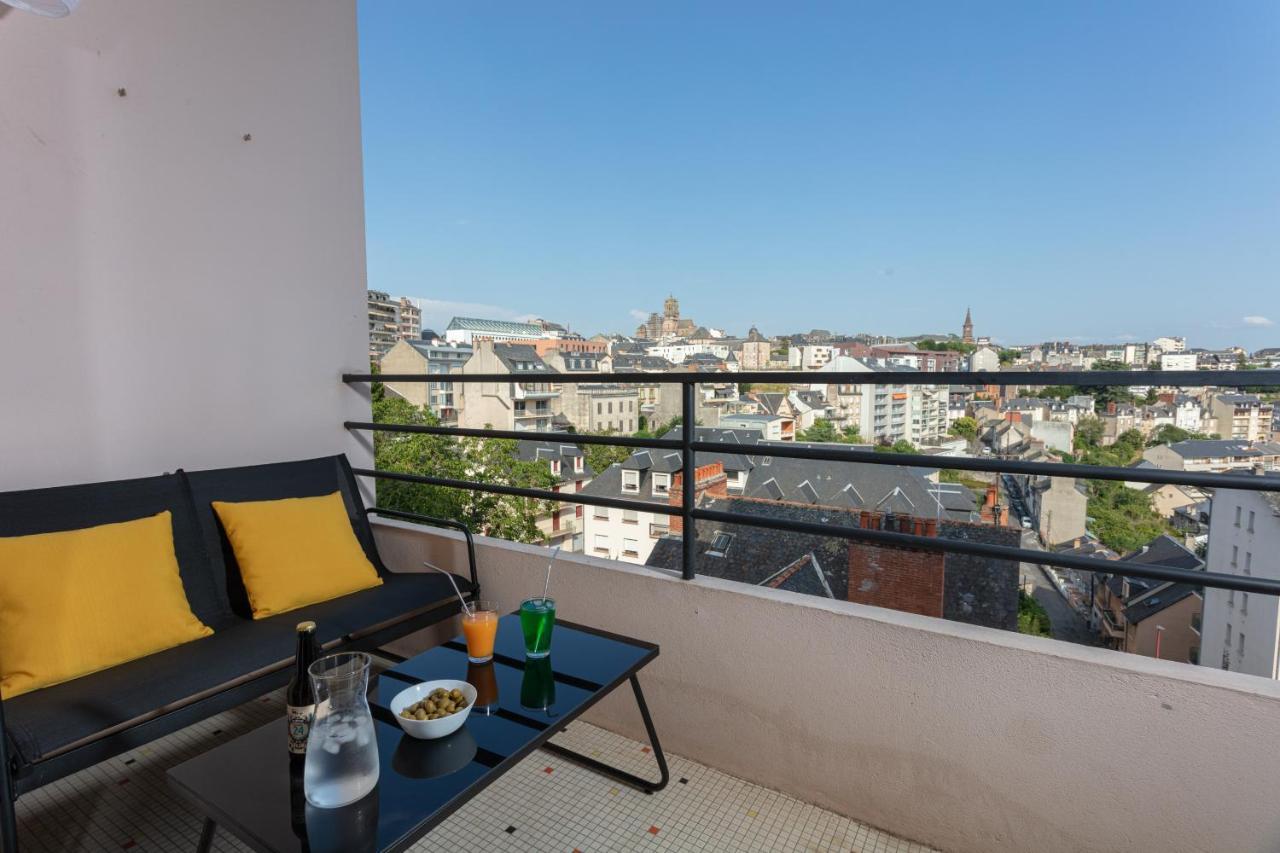 Cocon avec terrasse et garage proche musée Soulages Rodez Exterior foto