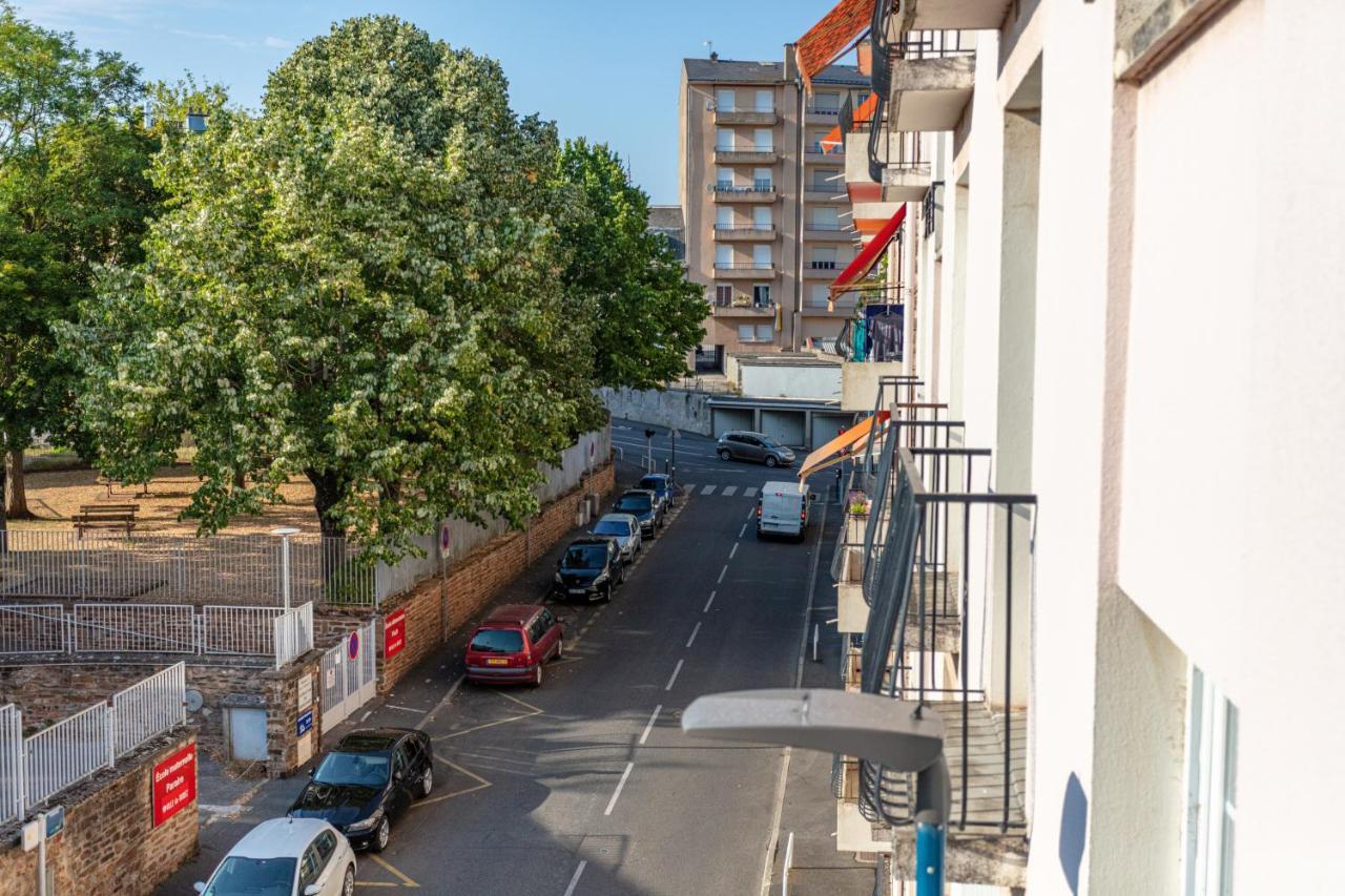 Cocon avec terrasse et garage proche musée Soulages Rodez Exterior foto